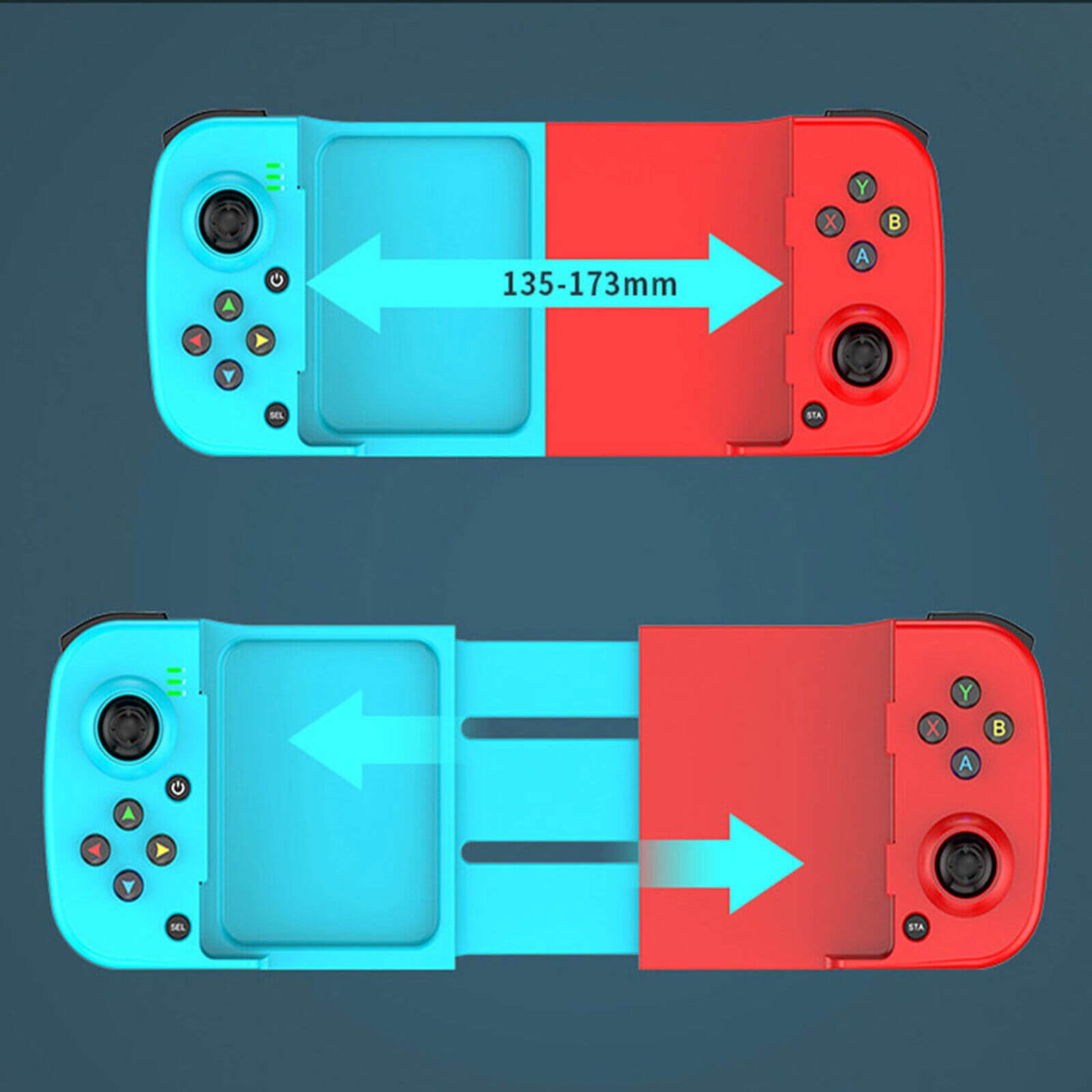 Stretch to FIt- Ergonomic Phone Gaming Controller