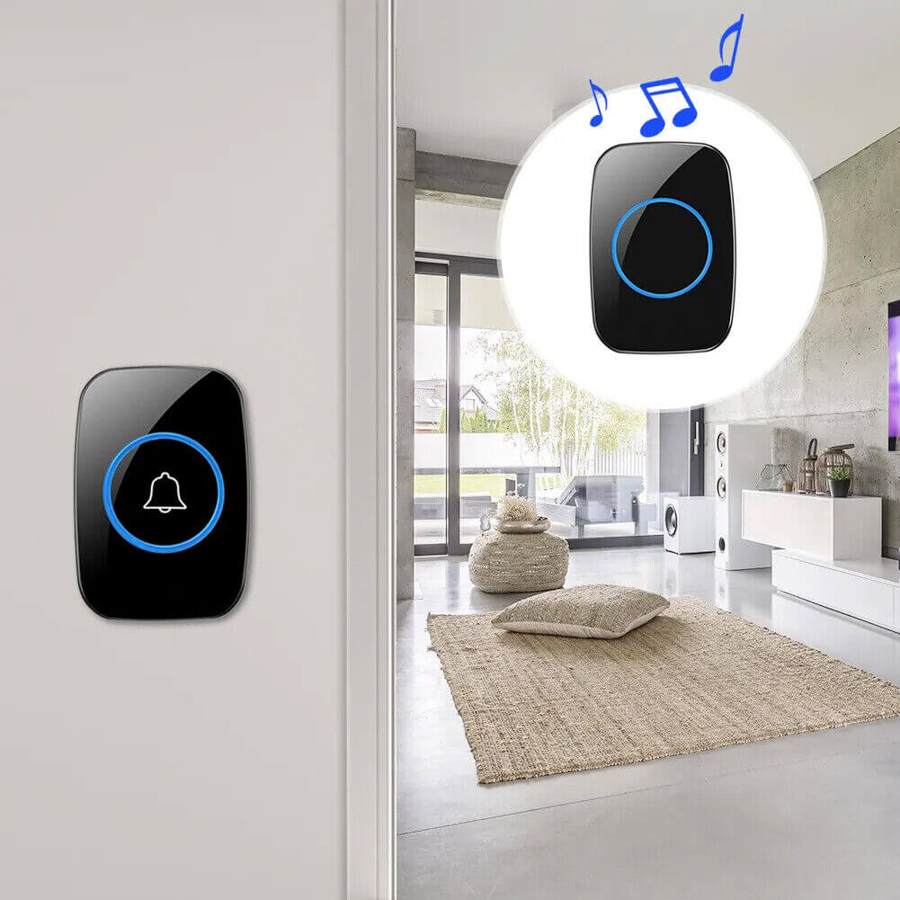 Sleek Wireless Door Bell Installation