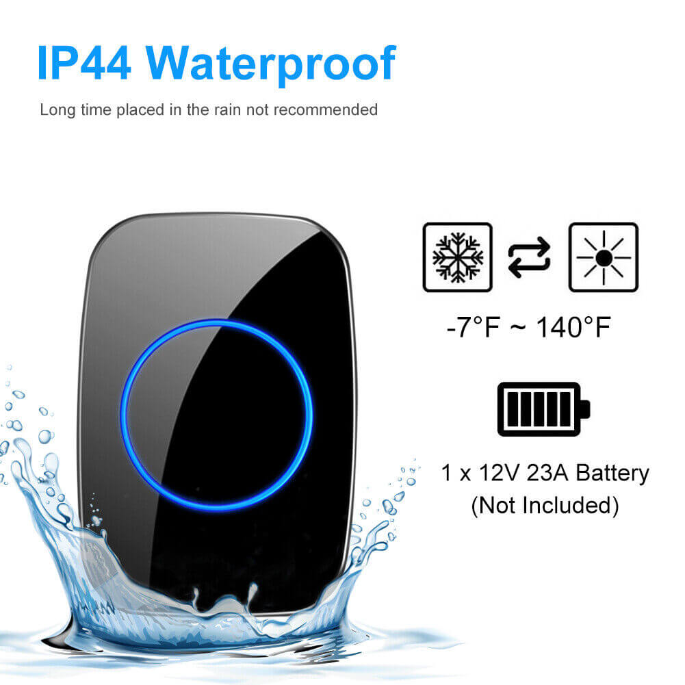 Waterproof Wireless Door Bell System