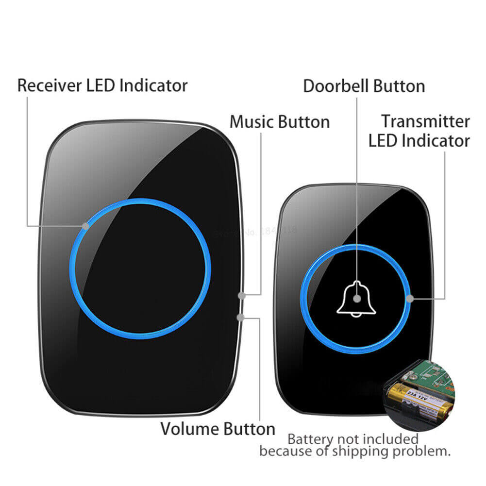 Convenient Wireless Door Bell Setup