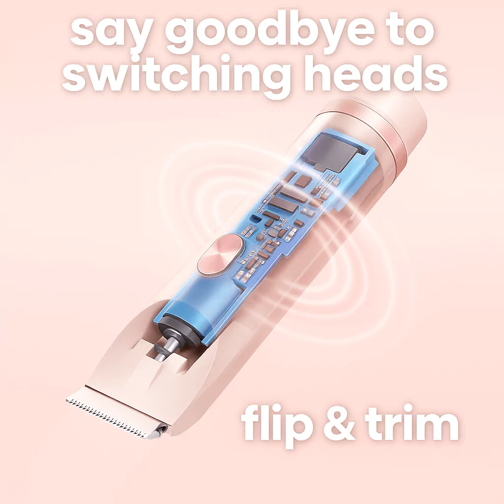 2-in-1 Women's Electric Razor – Silky Smooth Bikini Hair Trimmer, No Irritation