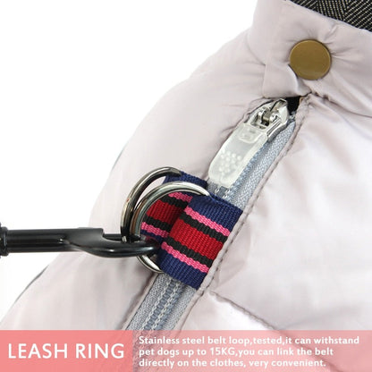 Dog Winter Coat - Full-length Dog Snowsuit, Warm Dog Jacket