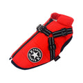 Waterproof Dog Raincoat - Water Resistant Dog Jacket with Harness