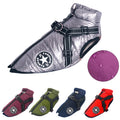 Waterproof Dog Raincoat - Water Resistant Dog Jacket with Harness