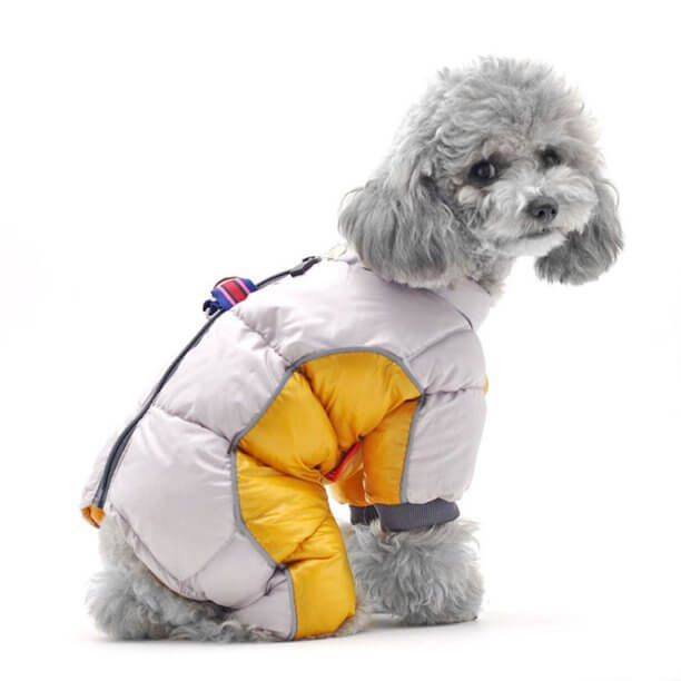 Dog Winter Coat - Full-length Dog Snowsuit, Warm Dog Jacket
